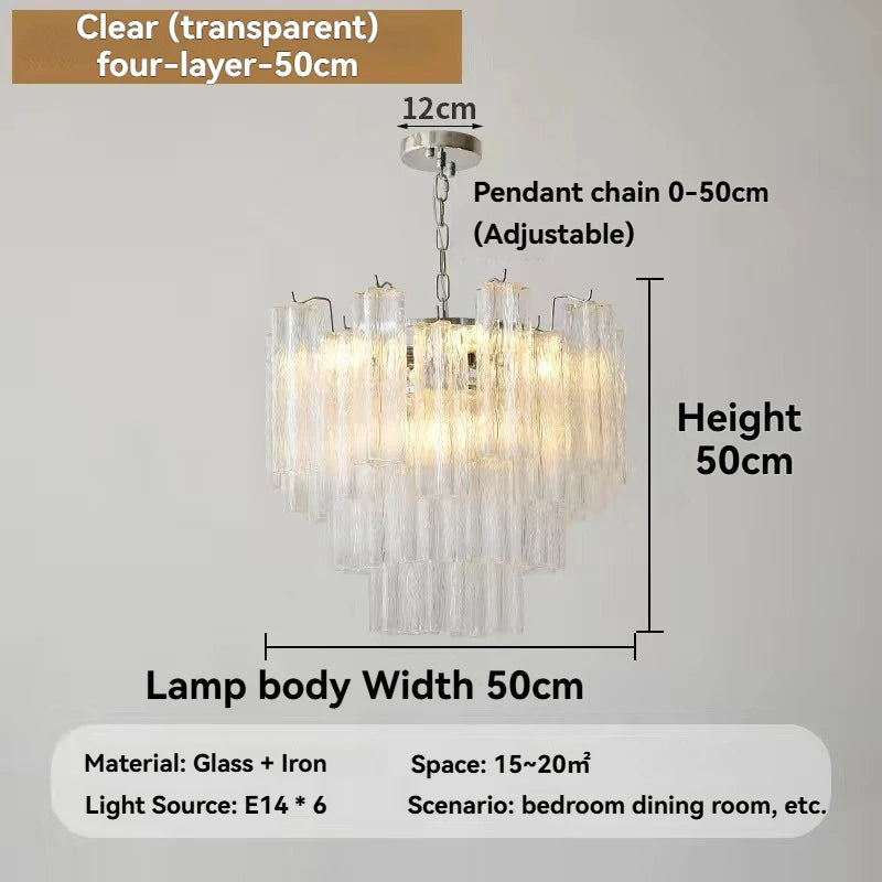 Designer Murano Ceiling Chandeliers Pink Colorful Glass LED Hanging Pendant Lights for Living Dining Room Bar Villa Art Lighting
