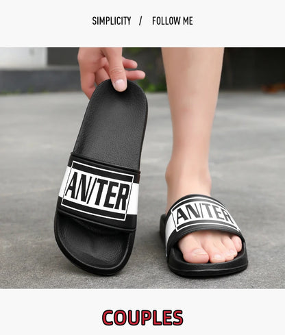 Fashion Designer Slippers Man Large Size 48 Comfortable Soft Men's Slides Non-slip Outdoor Beach Shoes For Men Casual Slippers
