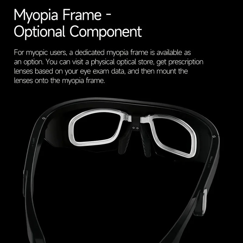AI Smart Glasses with Camera  with built-in storage (no SD card required)deal for outdoor sports such as cycling skiing baseball