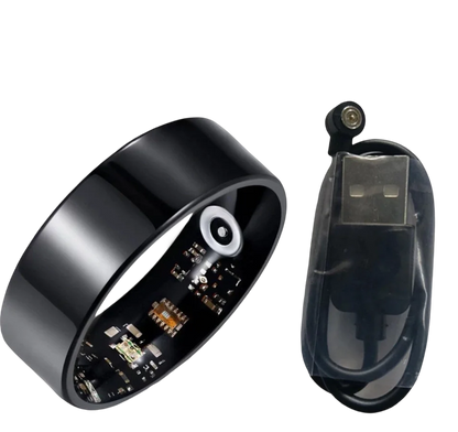 2026 New Smart Ring Heart Rate Blood Pressure Sleep Monitoring Motion Tracking IP68 Waterproof Men Women Smart Ring Holiday Gift