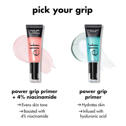 Elf Makeup Power Grip Dewy Setting Spray Brightening Primer Concealer Foundation Liquid Hydration Makeup Base Beauty Cosmetics