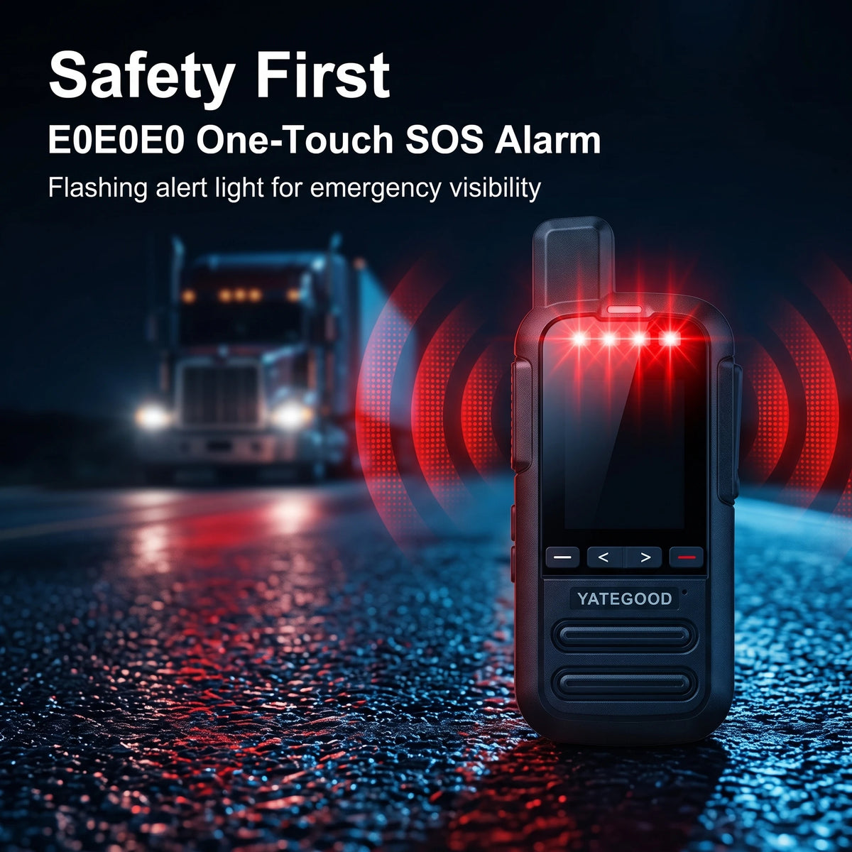 Walkie Talkie  POC Radio 100KM  Handheld Network  SOS Function Global 5000KM 3G 4G POC