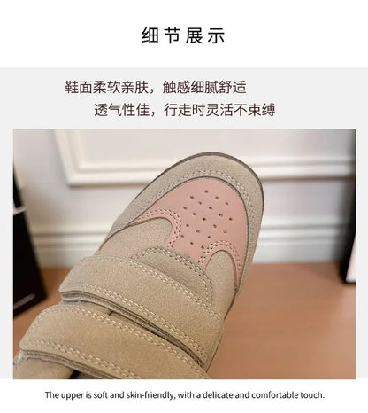2026 Summer New Invisible Height-Boosting Color-Block Retro Versatile Sporty Casual High-Top Shoes for Women