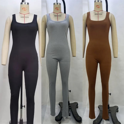 10 Wholesale Rompers Women Sleeveless Halter Lace Up Backless Jumpsuits Sexy Foot-pressing Y2k Fashion Clothing K17113