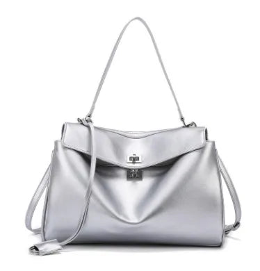 Luxury Fashion Leather Women's Tote Bag Lazy Bag Rodeo Briefcase Handbag Underarm Bags Large Capacity Crossbody Shoulder Bag