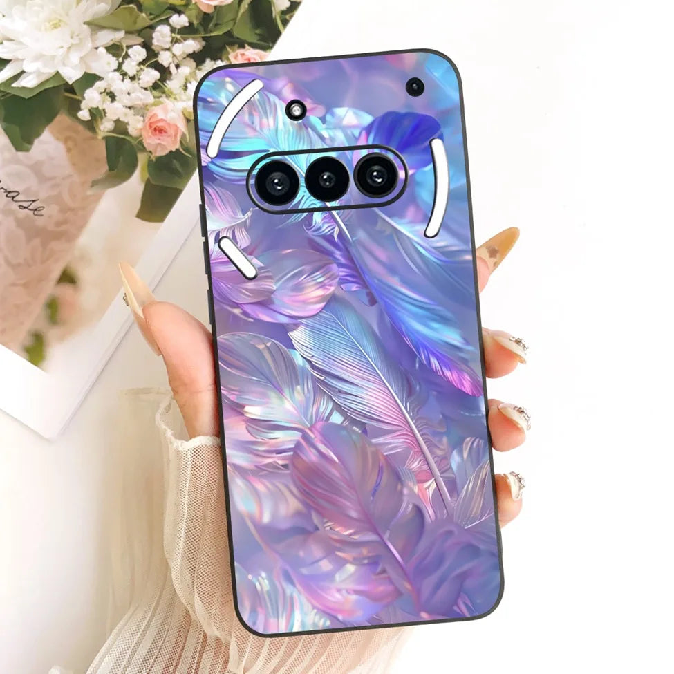 Casing For Nothing Phone (3a) A059 Cover For Nothing Phone 3a Case Silicone Cute Cat Fashion Butterfly Funny Painted