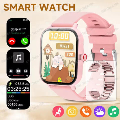 NEW Games Smart Watch 2026 Bluetooth Call Camera Control Sleep Monitoring Music Play Message Push Outdoor Sports Smartwatch Kids