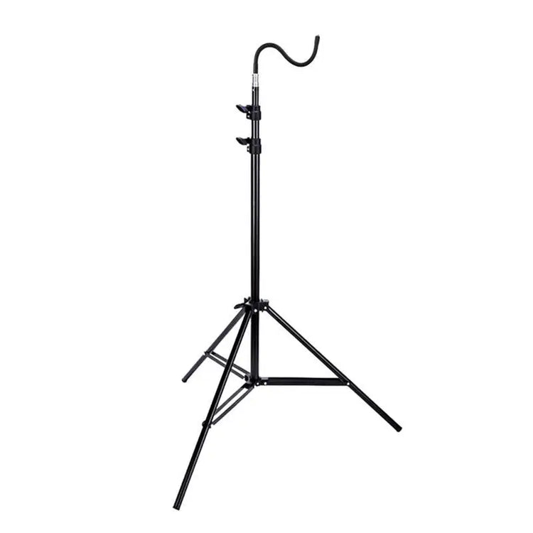 2m Campinglight Stand Folding Telescoping Tripod Adjustable Lightweight Aluminium Floor Lamp Holder Tripod Camping Accessories