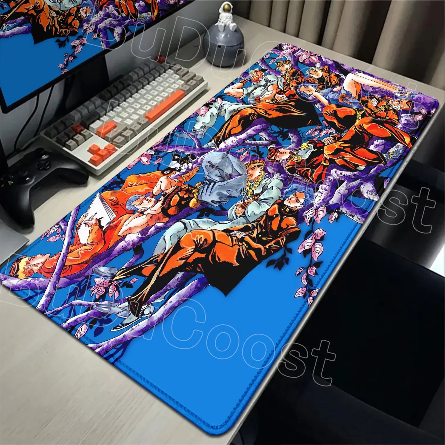 HD J-Jojo B-Bizarre A-Adventure Mouse Pad Gaming 900×400mm Mousepad Xxl Mouse Mat Offices Accessories Keyboard Pad Computer Desk