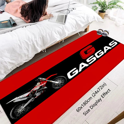 Door Mats Interior Foot Rug GAS Motorcycle Racing Welcome Floor Mat for Entryway Hallway Carpet Kitchen Rugs Fluffy Home Decor