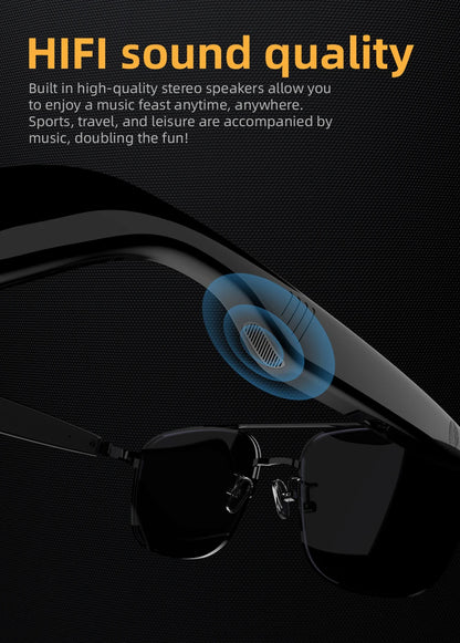 New SG-11 Smart Wireless Bluetooth Glasses to Listen to Music to Answer the Phone Men and Women Fashion Anti-Blue Light Glasses
