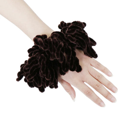 2024 New Scrunchie Volumising Hijab Plain Big Hair Ring Tie Bun Clip Hijab Scarf Volumizer Scarf Muslim Headwear For Women