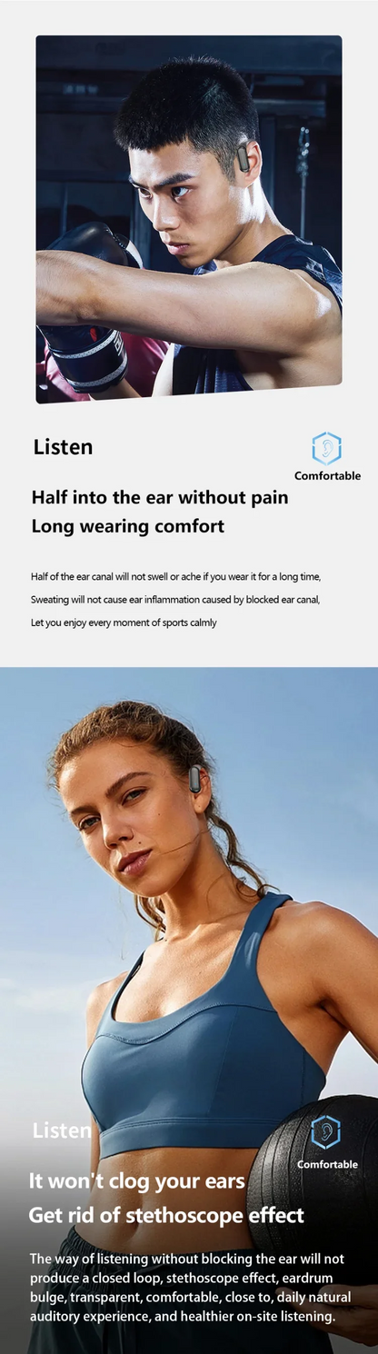 For CB&JBL Bluetooth TWS Wireless Earphones A520 Auricles Headphones EarHooks Game Headset Sports Touch Control Earbuds with Mic
