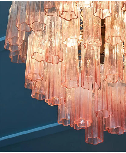 Luxury Glass Pendant Ceiling Light Fixture Chandelier Led Ceiling Lamp Modern Hanging Chandelier Lights Salon Chandeliers Lustre