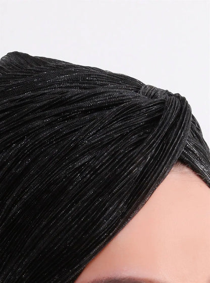 Glitter Muslim Inner Hijabs Women Ventilate Instant Turban Headscarf Woman Caps Islamic Lightweight Design (31g）