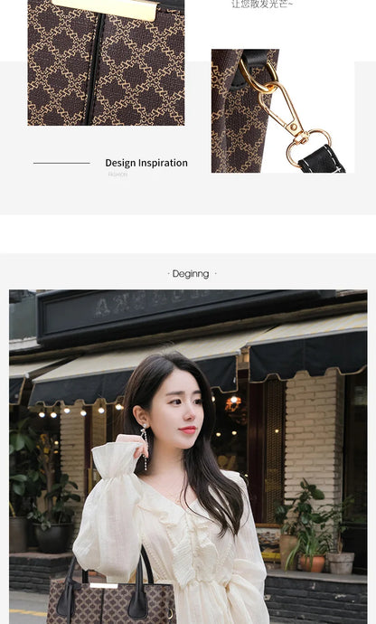 High Quality Ladies Shoulder Bag Women Handbag Designer Large Capacity Printing Women's Shopping Messenger Bags Bolso Mujer