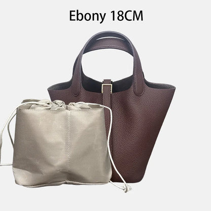 Women Bags Handbags Bucket Bag 18/22 Big Small Fashion Tote Bag Genuine Leather Luxury Quality Designers Lady Hand Bags