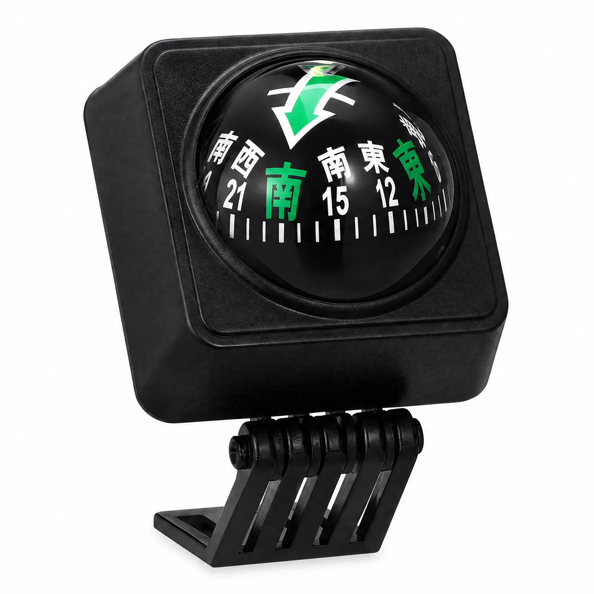Car Compass Ball Plastic Precise Direction Dashboard Adjustable Angle Easy Read Dial Navigation Tool Auto Accessories