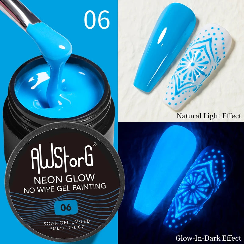 AWStorG 5ML Colorful Laser Cat Magnetic Gel Blue Glitter Shine Soak Off  Semi Permanent  UV Gel Nail Art Varnish Nail Supplies