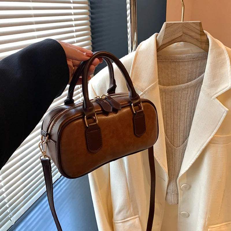Women 2026 New Fashionable Classic Style Square Shoulder Crossbody Bags Solid Zipper Popularity Sense Luxury Handbags