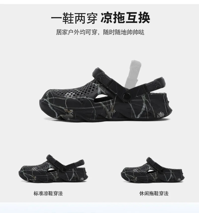Plus Size 46 47 Summer Sandals for Men and Women Breathable EVA Beach Slippers Men Clogs Men Flip Flops Comfort Men Casual Shoes