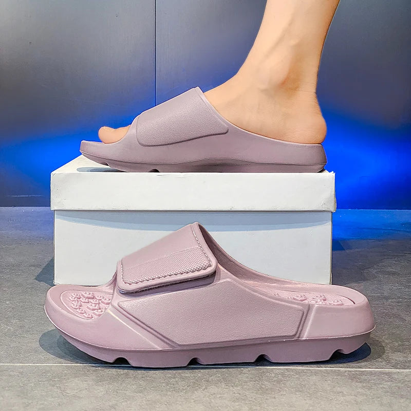 Outdoor Sandals Beach Casual Shoes New Summer Men Massage Slippers Sides Indoor Soft Sole Slides Men Flip-flops Men's Footwear