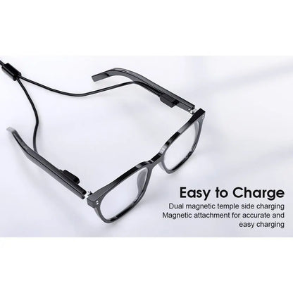 Magnetic Interchangeable Lenses Smart Audio Glasses Built-in Speakers Clear Phone Call Bluetooth Glasses Small but Powerful