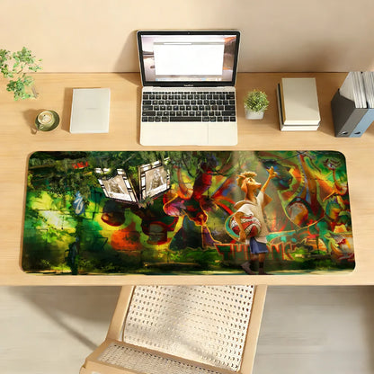 Cartoon Movies G-Goat Mouse Pad Anti Slip Rubber Edge Locked Thickened Laptop Gaming Desk Mat