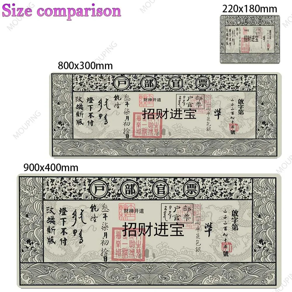 Grid Desk Mat Black Mouse Pad Gamer Laptop Office Carpet Big Mousepad Xxl Anime Computer Tables Rubber Mouse Pad Large Deskmat