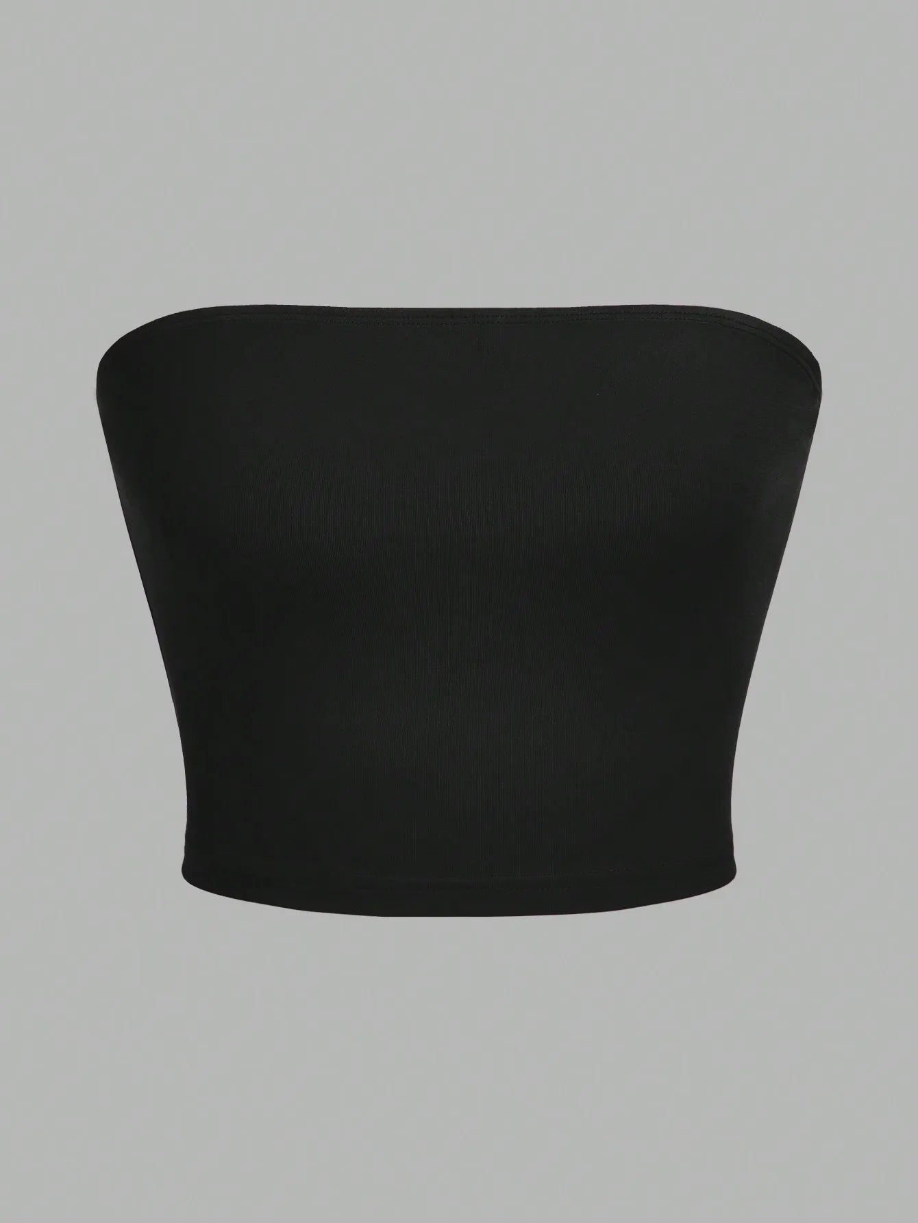 Women's Strapless Vest Sleeveless Crop Top Lady's Flat Mouthed Navel Wrapped Chest Top Party Outfit Strapless Vest Clothing