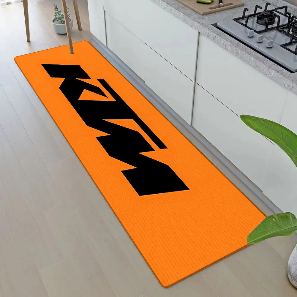 Entrance Front Door Doormat Motorcycle M-KT Non-slip Kitchen Rug Living Room Rugs Balcony Bathroom Foot Mat Floor Mats Carpet