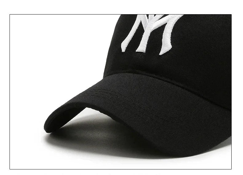 1PC Unisex Casual Baseball Caps Letter Embroidery Hip-hop Hats Spring Autumn Outdoor Adjustable Trucker Caps Sunscreen Hat