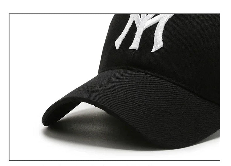 1PC Unisex Casual Baseball Caps Letter Embroidery Hip-hop Hats Spring Autumn Outdoor Adjustable Trucker Caps Sunscreen Hat
