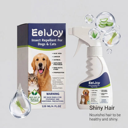 Pet Flea Tick Repellent For Dogs Cats Daily Pest Control Soothing Gentle Care External Parasite Treatment Pet Supplies