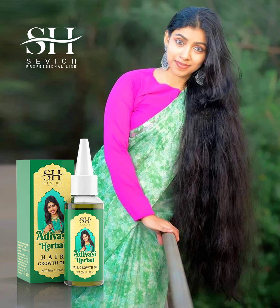 2pcs Set Herbal Hair Oil & Sandalwood Comb India Hair Oil Ayurvedic Hair Growth Oil Rosemary Hair Growth Oil Hair Regrowth Serum
