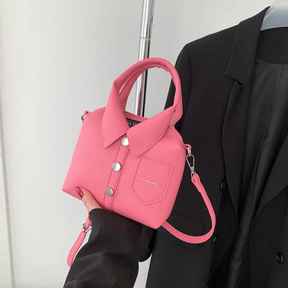 PU Square Compact Shoulder and Crossbody Bags Zipper Unique Design High Quality Hand Bags for Women 2026 Designer Style Bolso