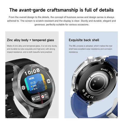 2025 New For OPPO Watch X2 GPS Smart Watch Men High-end Business Men Bluetooth Call IP68 Waterproof Fitness Tracker Smartwatches