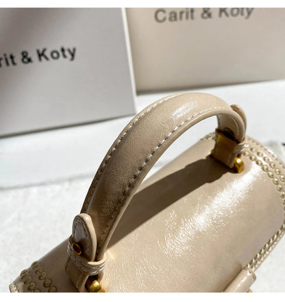 2025 Winter New in Handbags and Luxury Designer Bags for Party Popular and Delicate Square Make Up Handbag with Premium Leather