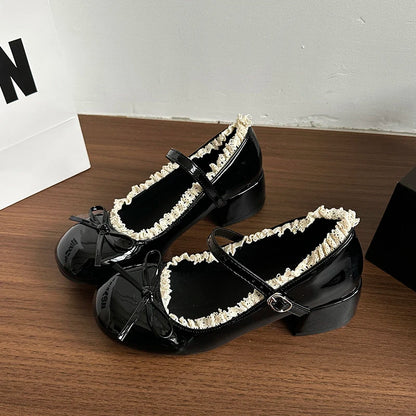 Silver French Ballet Shallow-mouthed High Heels for Women, New Summer Height-increasing Single Shoes with Skirts in 2025