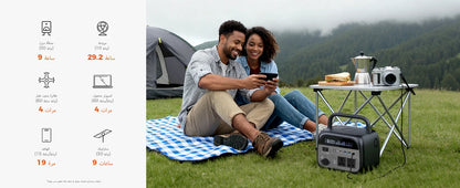 مولد كهرباء 300w 1000w 2000w Portable Power Station Lifepo4 Battery ups Function Camping Equipment Power Bank Saudi Ar