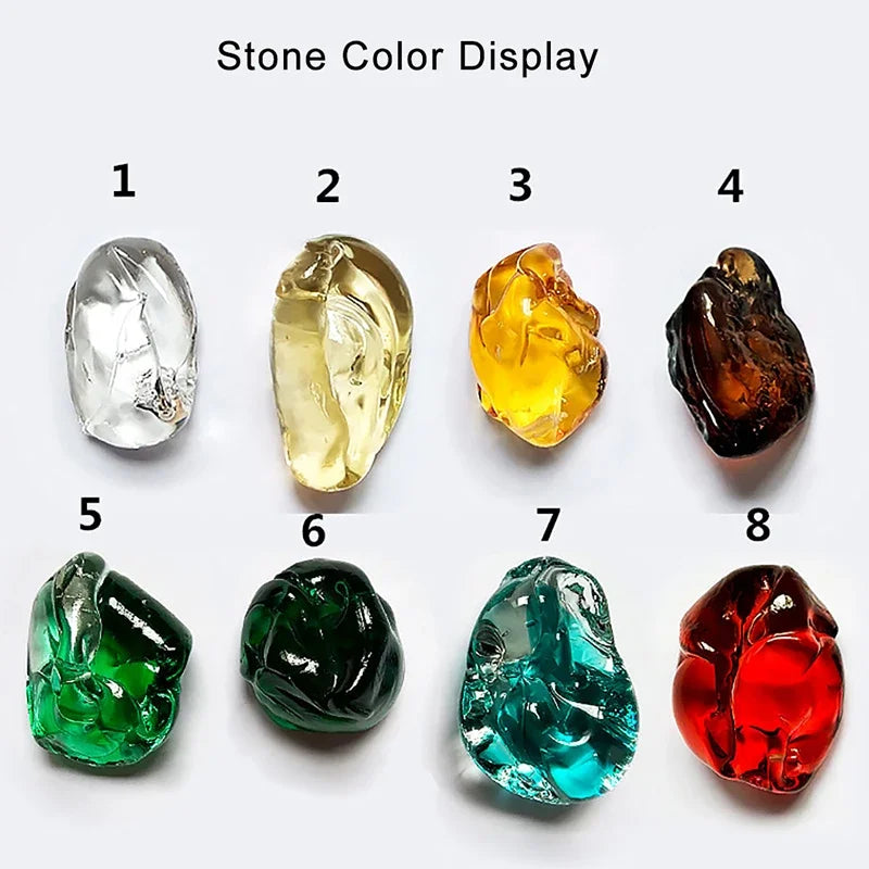 Crystal Stone Hanging Lamp Large Luxury Led Chandelier Staircase Living Room Light Fixture Long Hallway Lobby Indoor Home Lustre
