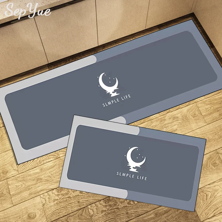 Non-slip Kitchen Carpets for Living Room Long Area Rug Kitchen Floor Mat Carpets Entrance Door Mat Hom