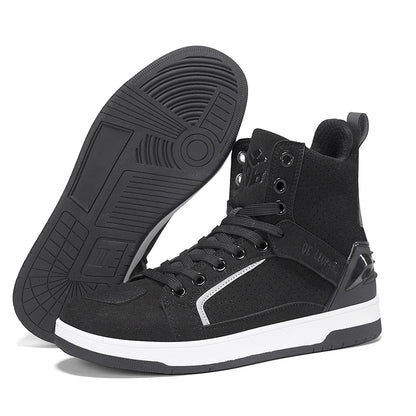 2026 New Men's Motorcycle Shoes Fashion Breathable Men Motorcycle Boots Road Racing Motos Protective Boot TPU Anti-fall Shoes