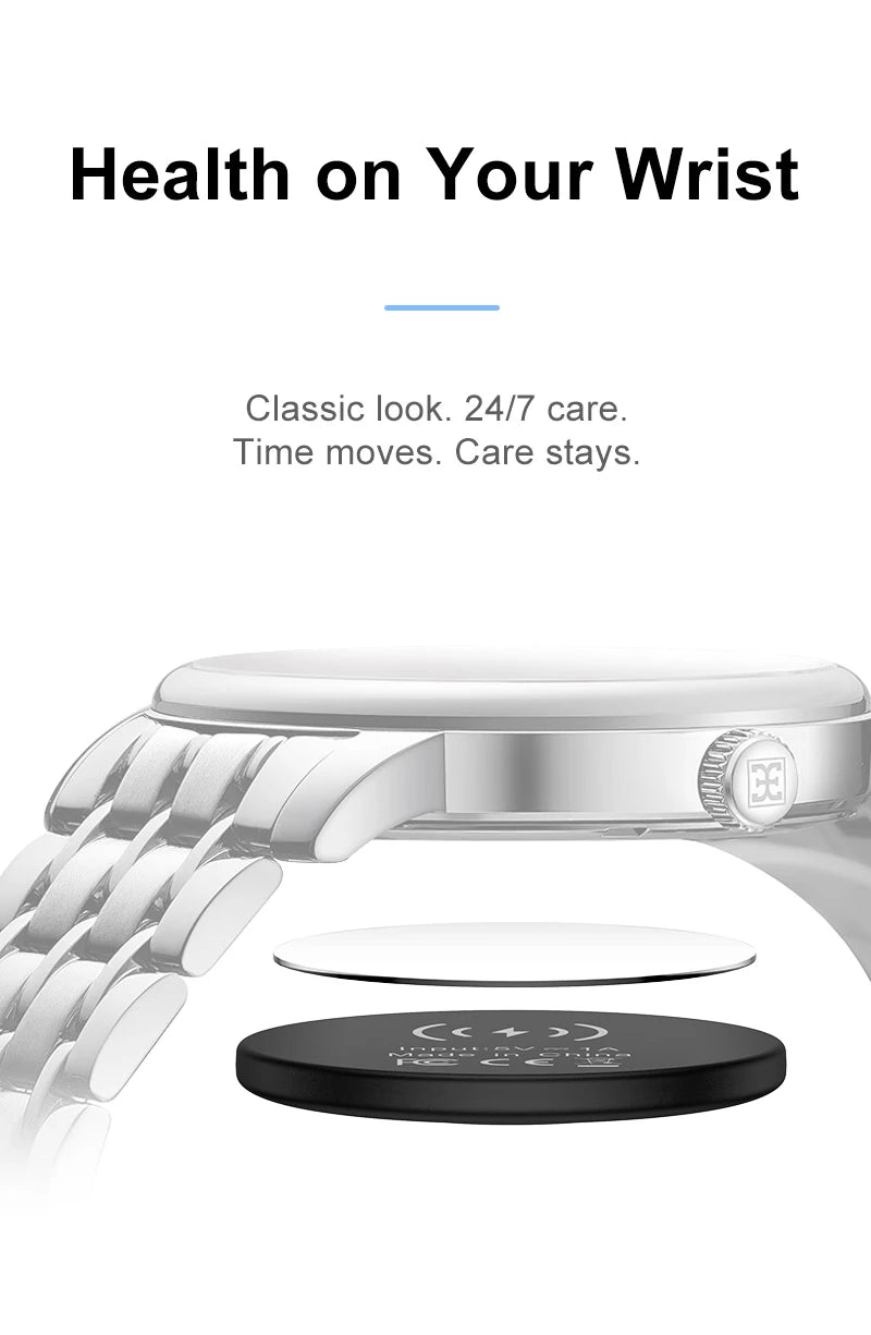Watch AI Health Patch, Turn Any Watch Into A Smart Watch, Smart AI Health Detection Device for Regular Watches, Multi Functions