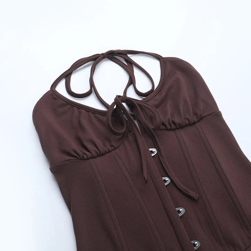 Women'S Spring Summer New Solid Slim Backless V-Neck Sexy Sports Comfortable Slim Thin Jumpsuit 2026 Skinny Bodycon Jumpsuits