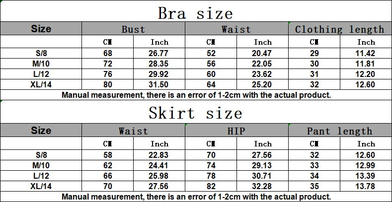 2 Pieces Yoga Set Women's Tracksuit Sexy Sports Bra High Waist Sports Short Skirt Gym Fitness Sleeveless Workout Suit Sportswear