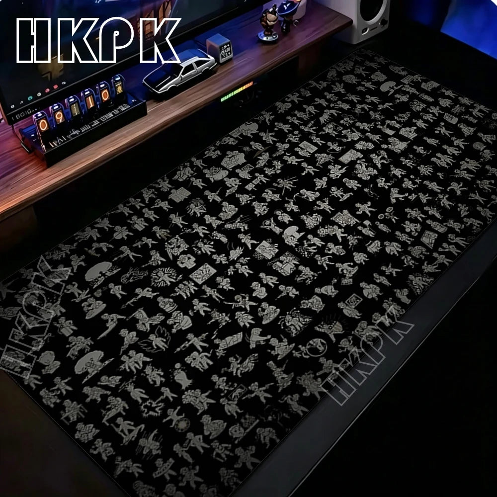 HD Printing Mousepad Fallout 4 Gamer Large Mouse Pad XXL Keyboard Non-slip Rubber Laptop PC Gaming Office Computer Desk Mats