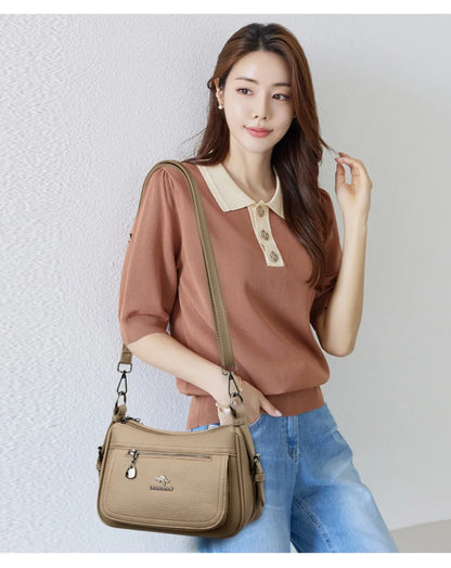 Top Quality Shoulder Crossbody Bags for Women New 2026 Designer Soft Pu Leather Women Bags Luxury Purses Handbags Messenger Bag