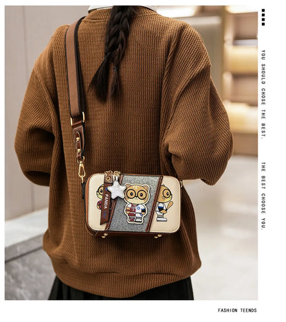 Luxury Crossbody Bags for Women New High Quality Soft Leather Samll Shoulder Bag Designer Casual Messenger Bags Sac A Main