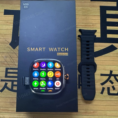 New 5G Smartwatch 2.4inch larger Amoled Screen Smart Watch With 190° Rotary Camera GPS 2100mAH Battery 720*720 HD Resolution